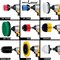 Drill Brush Power Scrubber By Useful Products 5 in W 8 in L Brush, Variety YEO-G5-W4C-R2M-KJS-B2L-QC-DB - alternate 4